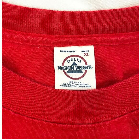 VTG Detroit Red Wings NHL Shirt XL 2000's Lee Sport T-Shirt 100% Cotton - Picture 7 of 15